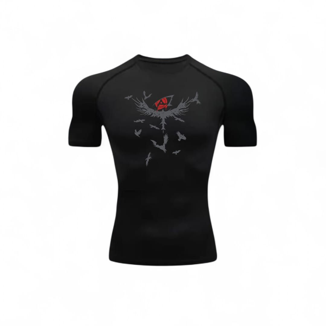 ITACHI RAVEN- COMPRESSION SHORT SLEEVE SHIRT