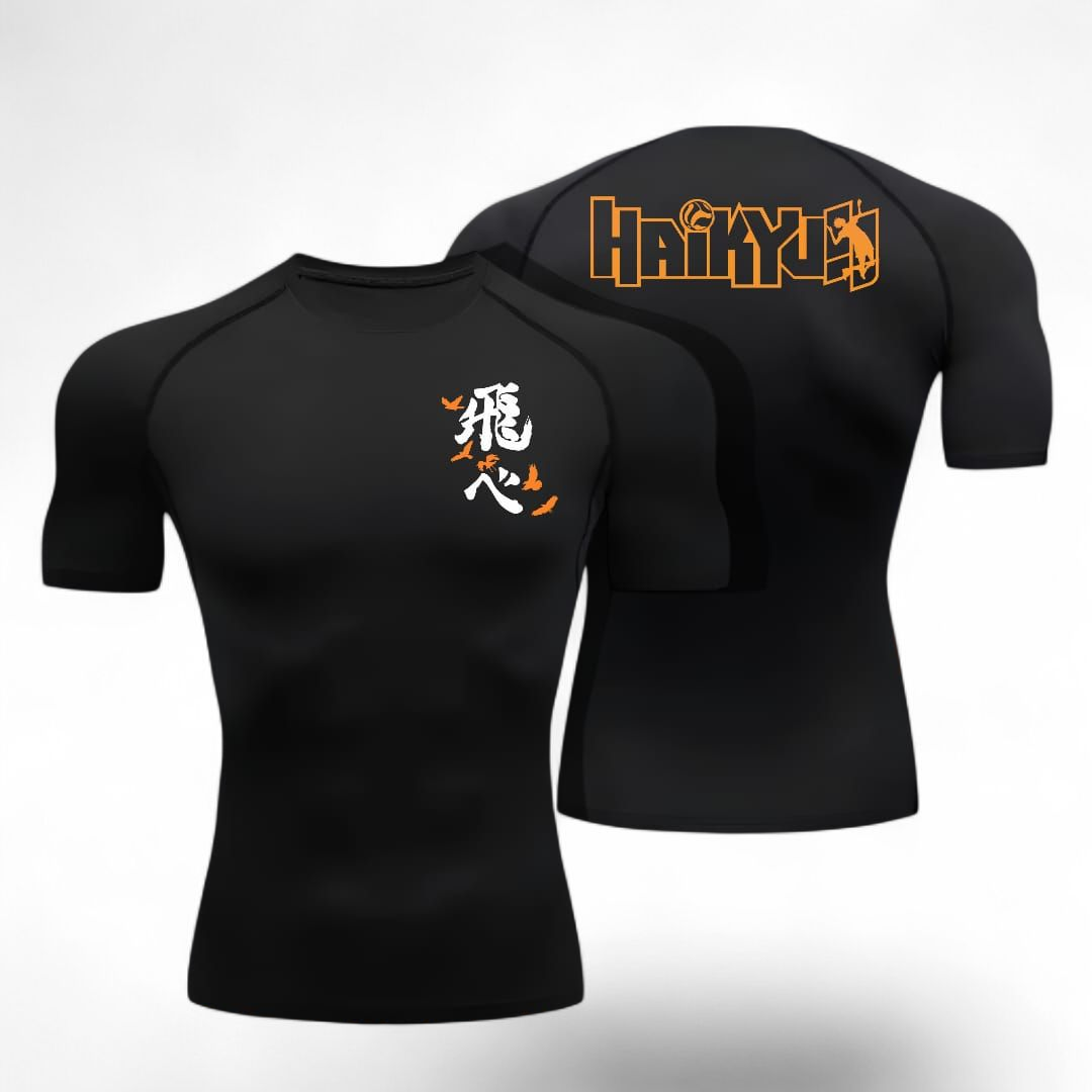 HAIKYU - COMPRESSION SHORT SLEEVE SHIRT
