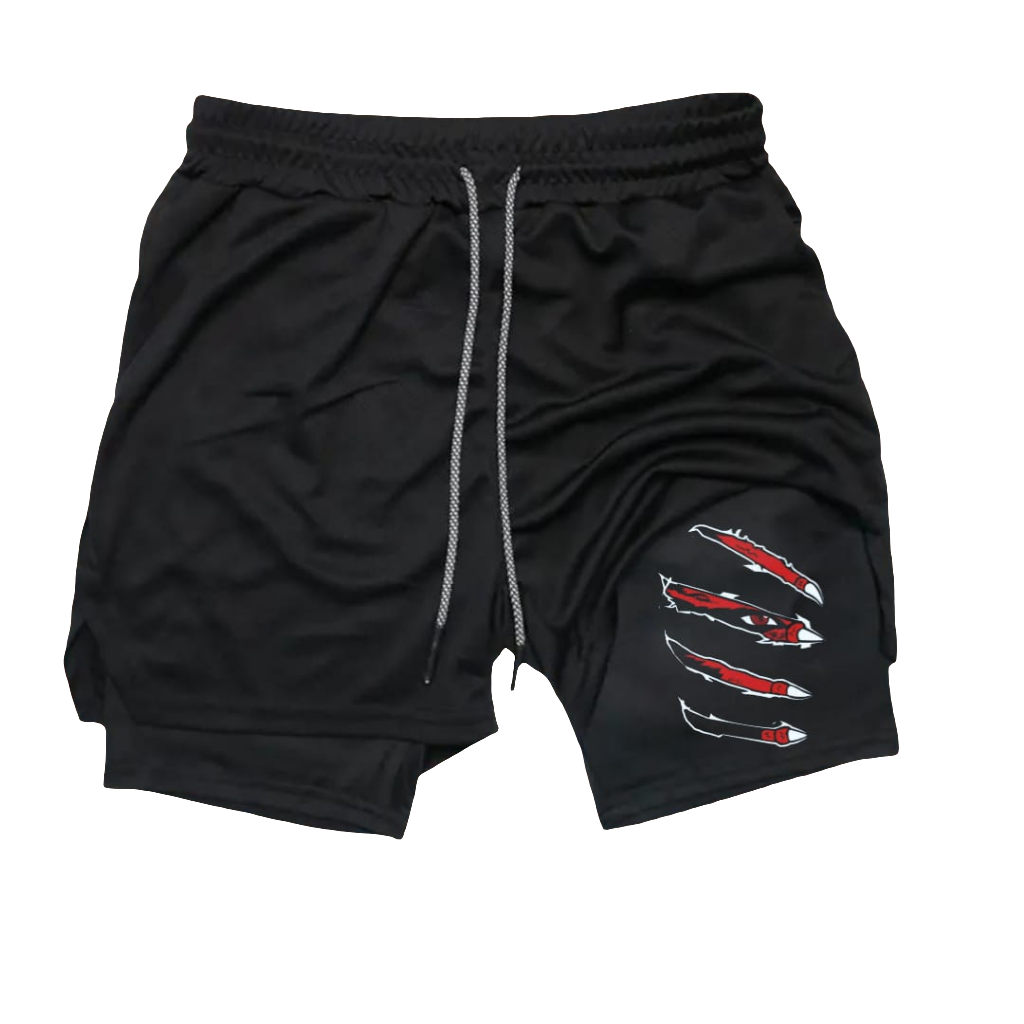 kurama claw - 2 in 1 short