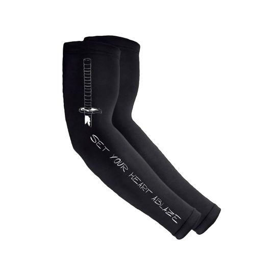 SET YOUR HEART ABLAZE - COMPRESSION ARM SLEEVE