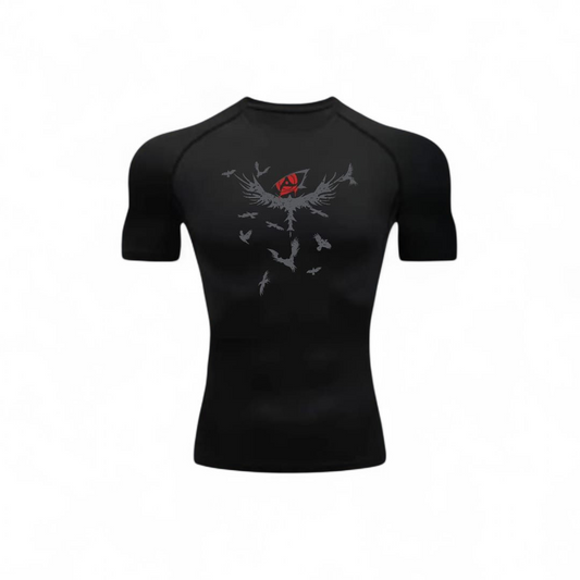 ITACHI RAVEN- COMPRESSION SHORT SLEEVE SHIRT